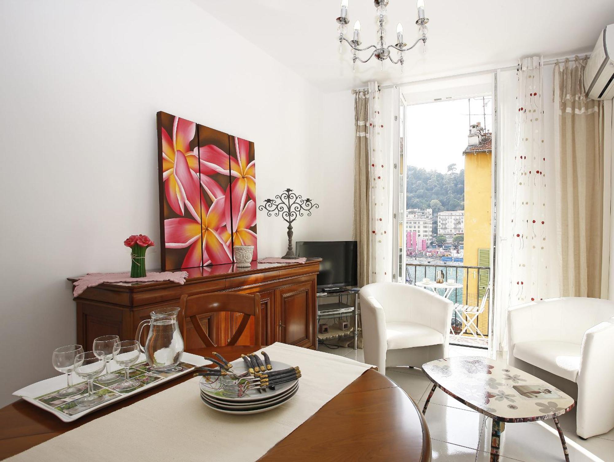 Aigue-Marine - Superbe Appartement Vue Mer 4 Personnes Au Port De Nice Exterior photo